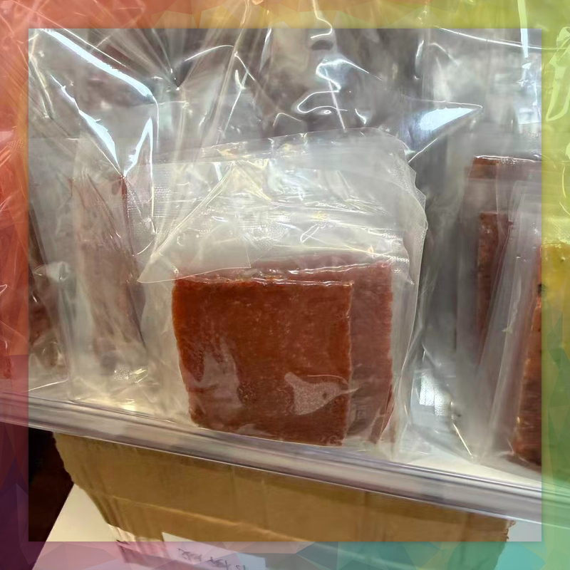 香港海口貝牌黑椒味肉脯(500克裝)獨立包裝