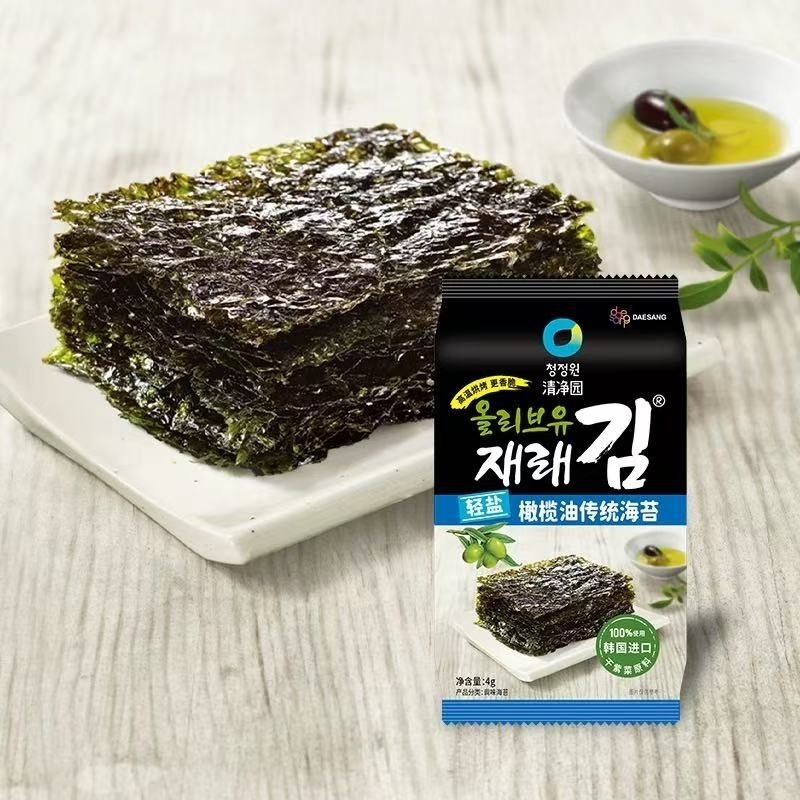 清凈園 輕鹽橄欖油傳統海苔 36g x1