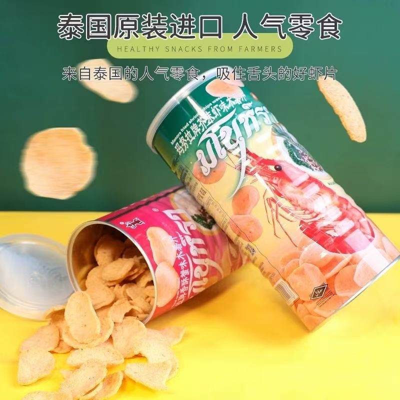 manora 芥末蝦味 木薯片90G x1