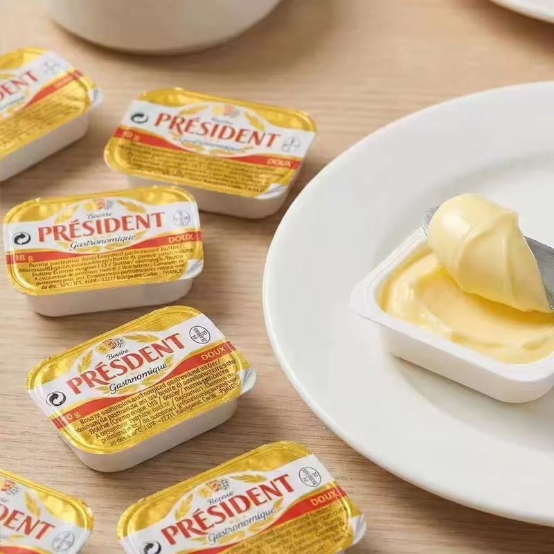 PRESIDENT 法國進口 黃油 淡味10gx15粒
