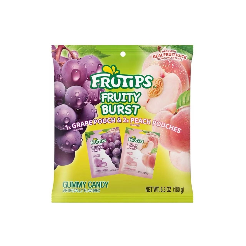 Kitkat 爆漿系列軟糖組合裝180g x1（白桃味+葡萄味）