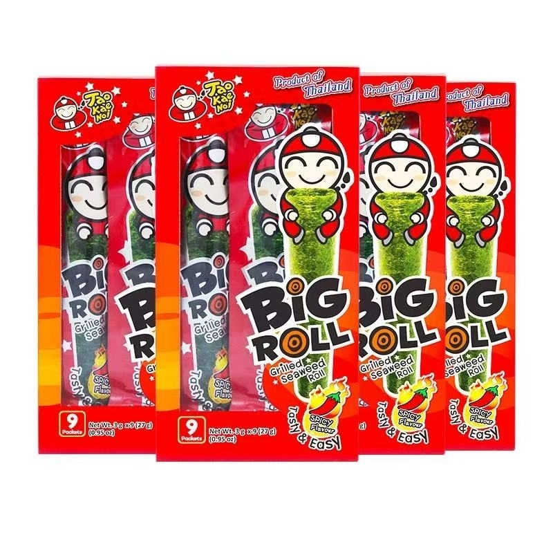 TaoKaeNoi 泰國紫菜27g辛辣味 x1盒