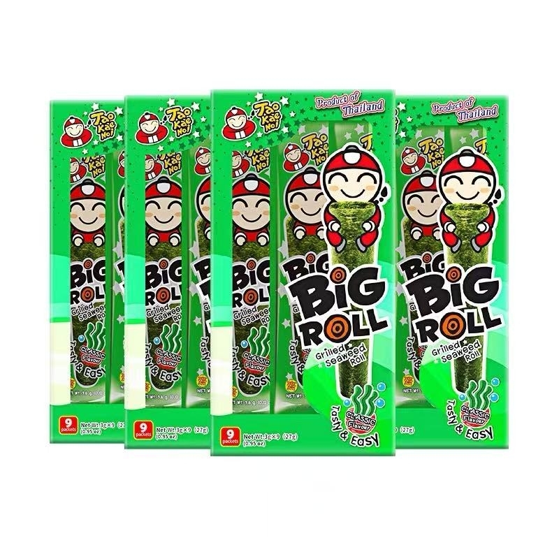 TaoKaeNoi 泰國紫菜27g原味 x1盒