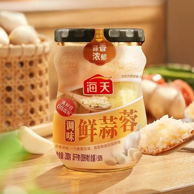 海天 調味鮮蒜蓉200g x1瓶