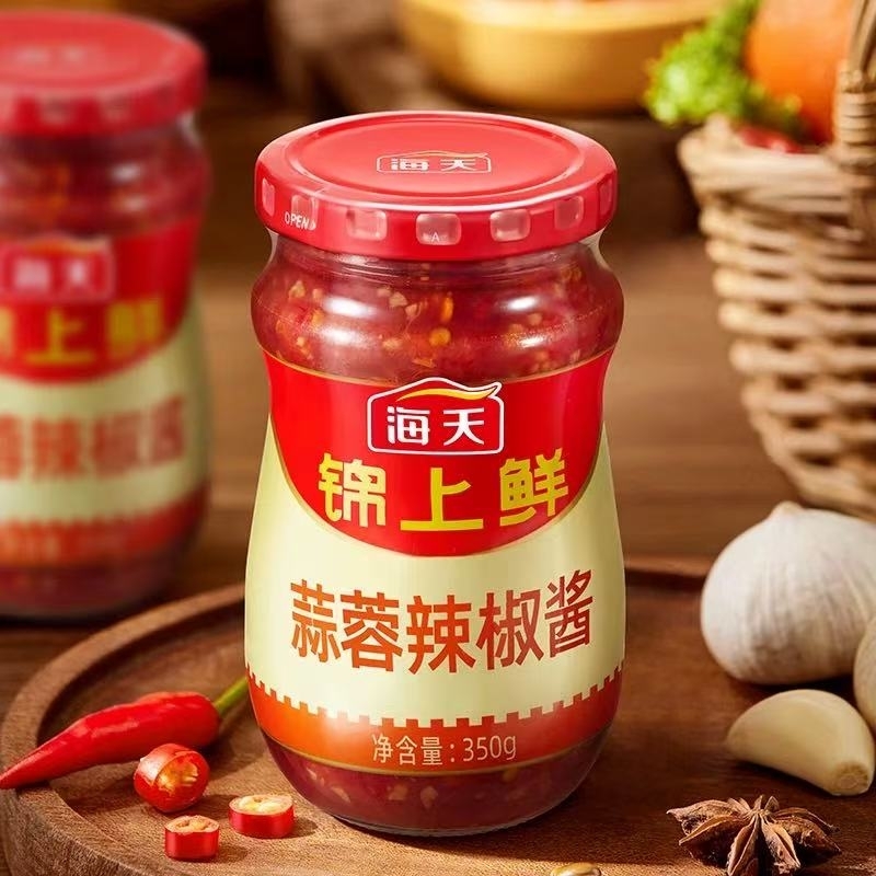 海天 蒜蓉辣椒醬350g x1瓶