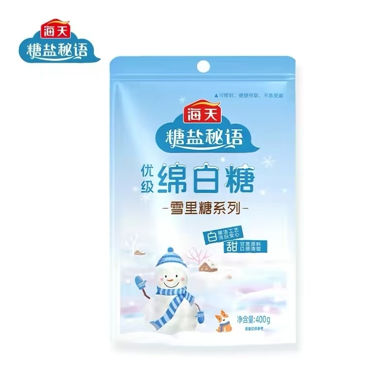 海天 綿白糖400g x1袋