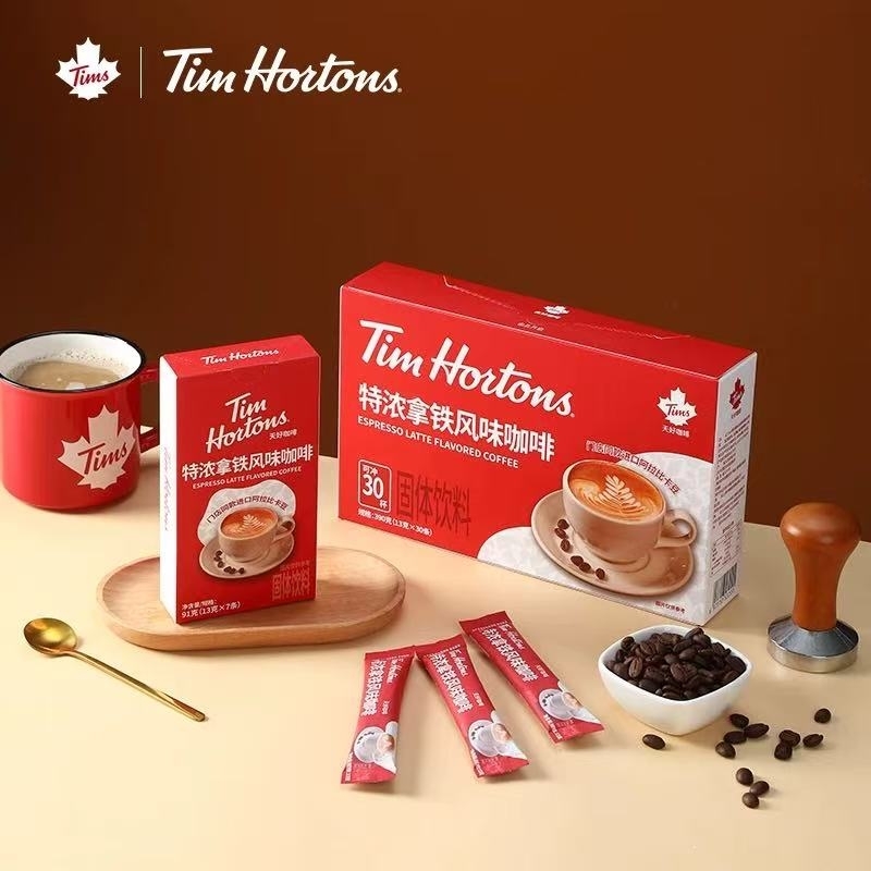 Tim Hortons 特濃拿鐵風味咖啡 30條