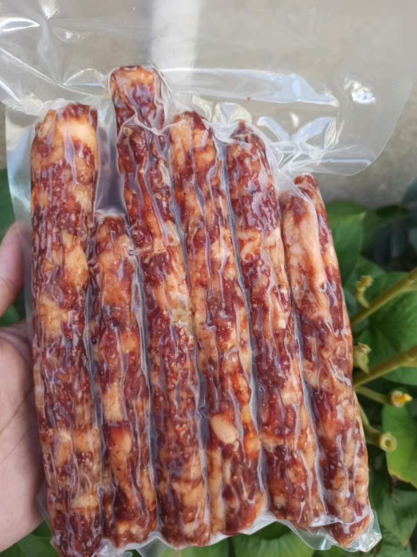 【辣臘腸5kg(5公斤)真空包裝】麻辣香腸廣味臘腸四川味麻辣腸煙熏非廣式風乾香辣腸廣西臘味特產