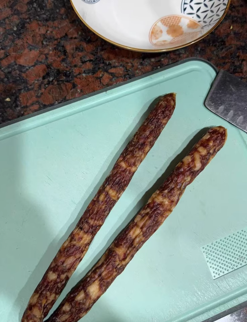 【辣臘腸5kg(5公斤)真空包裝】麻辣香腸廣味臘腸四川味麻辣腸煙熏非廣式風乾香辣腸廣西臘味特產